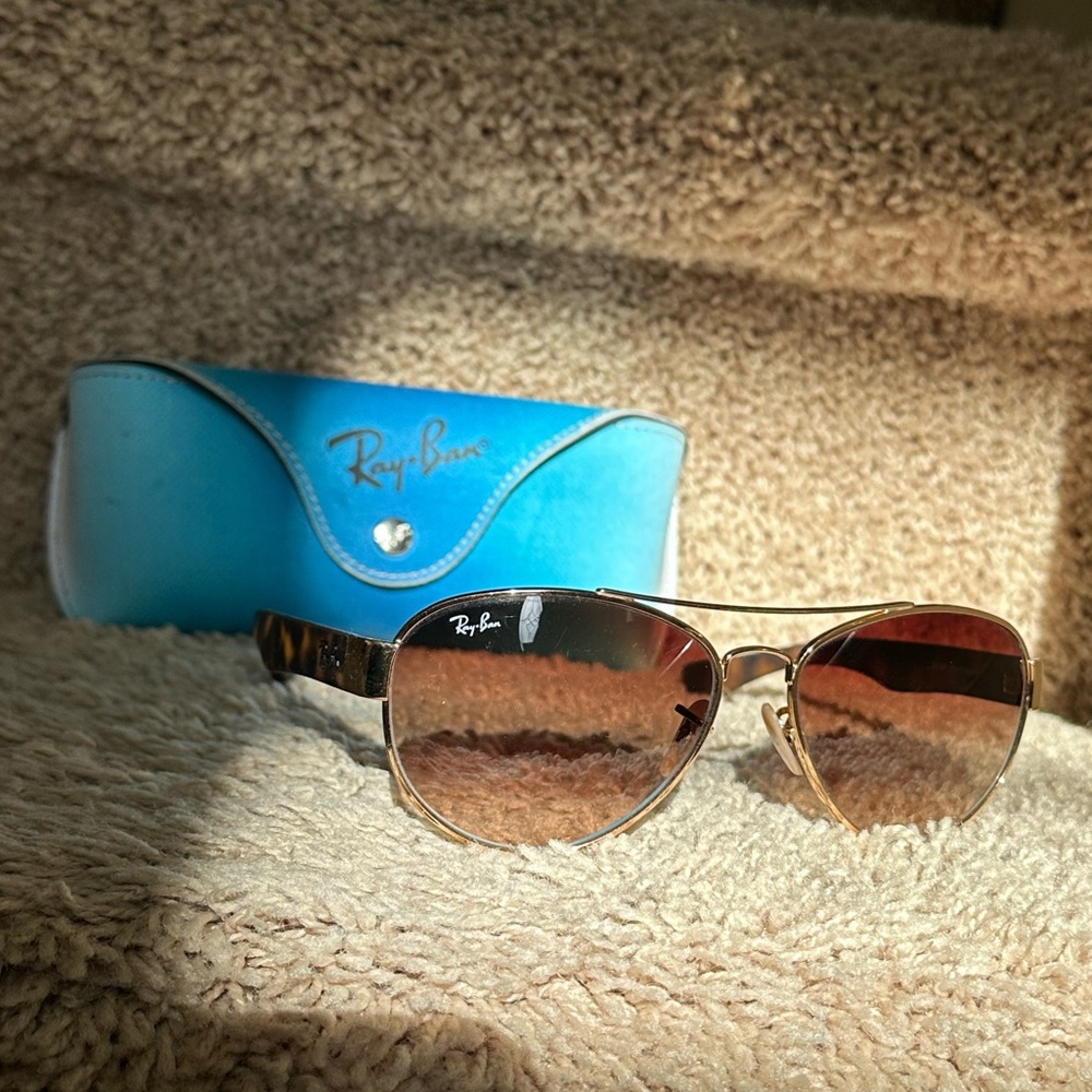 Brown Tortoiseshell Ray-Ban Sunglasses